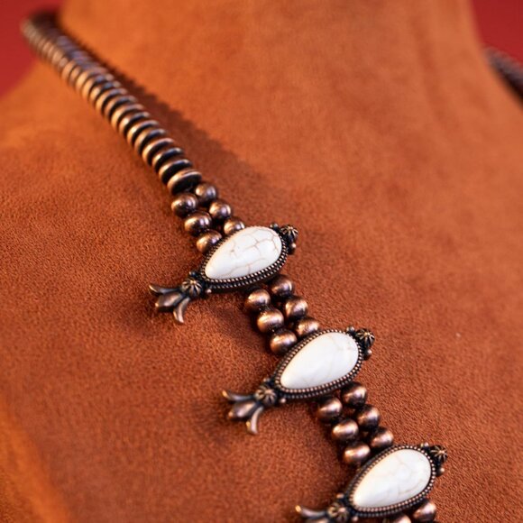 Rustic Couture's Western Jewelry Set for Women Cowgirl Vintage Western Necklace - Picture 3 of 7